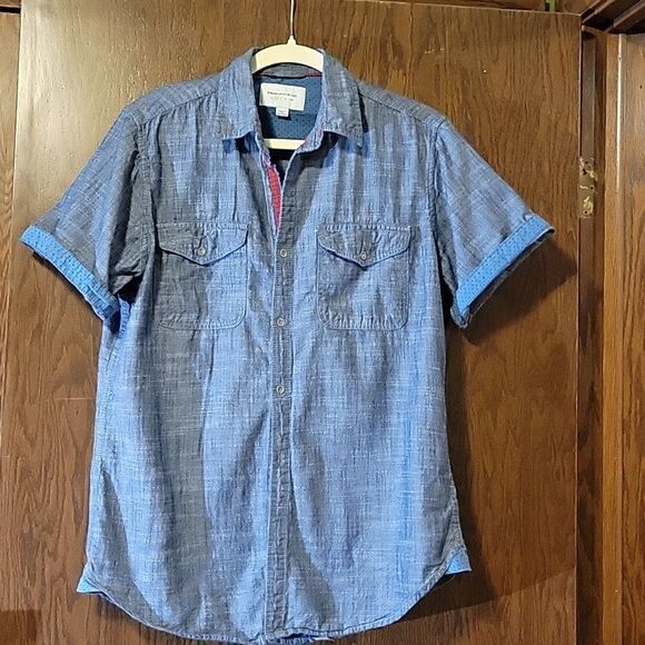 Paper Denim & Cloth Other - Paper, Denim and Cloth Men’s Shirt M Short Sleeves Button-up ⁹